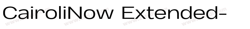 CairoliNow Extended字体转换